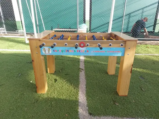 Mesa de pebolim em evento